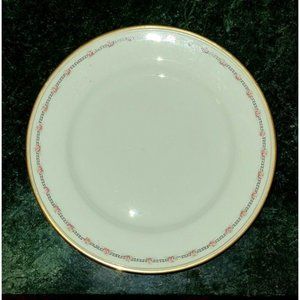 Set of 4 Vintage Johnson Brothers England 7" Gold Trimmed Dessert Plate